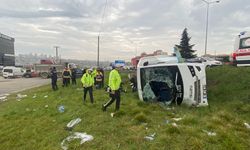 Samsun'da otobüs yan yattı: 9’u öğrenci, 11 yaralı
