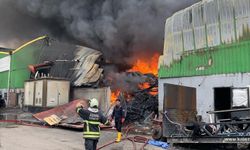 Adana’da geri dönüşüm tesisinde yangın