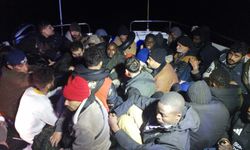 Bodrum’da su alan bottaki 30 kaçak göçmen kurtarıldı