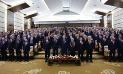 Cumhurbaşkanı Erdoğan, AYM'nin 64'üncü kuruluş yıl dönümü törenine katıldı