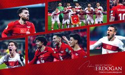 Cumhurbaşkanı Erdoğan’dan A Millî Futbol Takımına tebrik mesajı