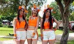 Uluslararası Portakal Çiçeği Karnavalı'nda rengarenk görüntüler