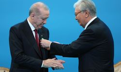 Cumhurbaşkanı Erdoğan'a Kazakistan'da 'Ahmet Yesevi Özel Devlet Nişanı'
