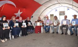 Diyarbakır'da evlat nöbetini sürdüren aileler, 14’üncü bayrama da buruk girdi