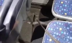 Fatih'te inşaat demiri İETT otobüsünün altını delerek içeri girdi; yolcu yaralandı