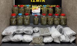 İzmir'de 39 kilo kokain, 21 kilo skunk ele geçirildi; 4 tutuklama