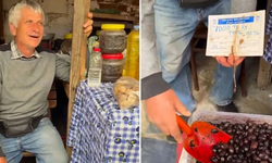 İzmir’de zeytinin tanesini 50 liraya sattığı tespit edilen satıcıya idari para cezası