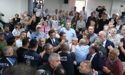 Akçakoca'da belediye başkanvekili seçildi, arbede çıktı