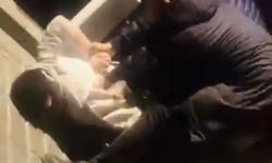 Beşiktaş’ta polis noktasında bariyeri kırdı; sürücünün kaçmaya çalıştığı anlar