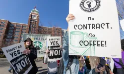 ABD'de 100'lerce Starbucks Mağazasında Grev!