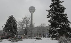 Başkent Ankara'da Sabah Saatlerinde Yağan Kar Etkili Oldu