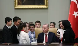 CB Erdoğan, Çocuklarla Bir Araya Geldi