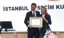 İBB Başkanı Ekrem İmamoğlu Mazbatasını Aldı