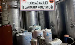 Tekirdağ Şarköy'de 72 Bin Litre Sahte Şarap Ele Geçirildi