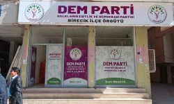 Şanlıurfa'da DEM Parti İlçe Binası Kurşunlandı