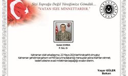 Pençe- Kilit Bölgesinde 1 Asker Şehit Oldu