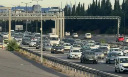 İstanbul'da, Bayramı Tatili Sebebiyle Otoyollarda Yoğunluk Yaşanıyor