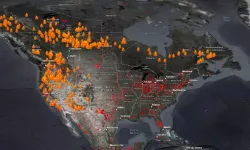 Orman Yangınları Kuzey Amerika'yı Kasıp Kavuruyor