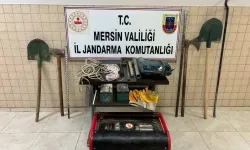 Mersin’de Kaçak Kazı Yaparak Define Arayanlara Suçüstü; 11 Gözaltı