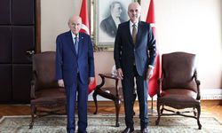 TBMM Başkanı Kurtulmuş, Devlet Bahçeli'yi İle Görüştü