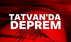 Son Dakika! Tatvan'da Deprem Oldu!