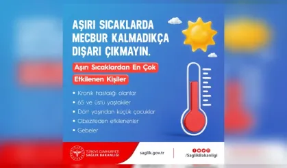 Aşırı sıcaklar kalp, tansiyon ve metabolizmayı tehdit ediyor: Günde 3 litre su önerisi