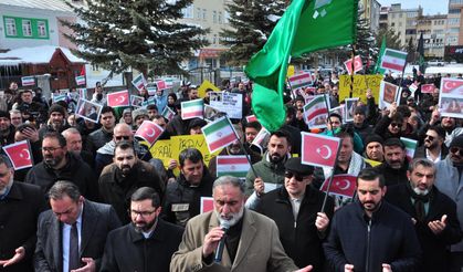 ABD ve İsrail, Kars’ta protesto edildi