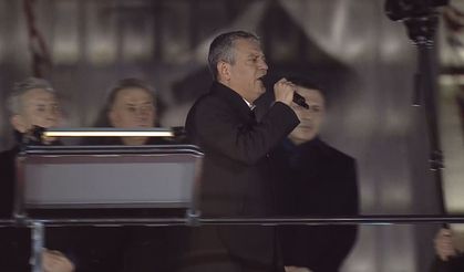 Özgür Özel, Saraçhane'de konuştu