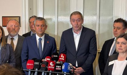 DEM Parti'den Özgür Özel'e TBMM'de ziyaret