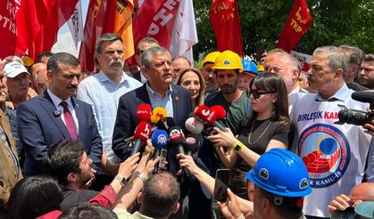 Özgür Özel, maden işçileri ile bir araya geldi