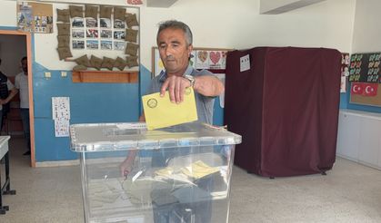 Tokat’ta 4 beldede 5 bin 682 seçmen sandık başında