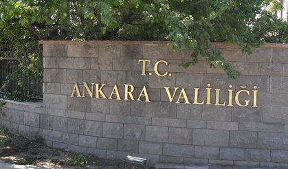 Ankara Valiliği'nden sağanak uyarısı