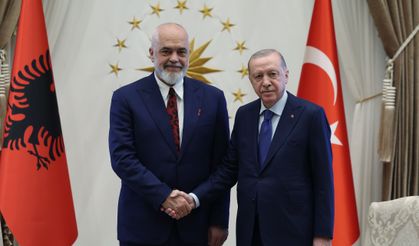 Cumhurbaşkanı Erdoğan, Arnavutluk Başbakanı Rama'yı kabul etti