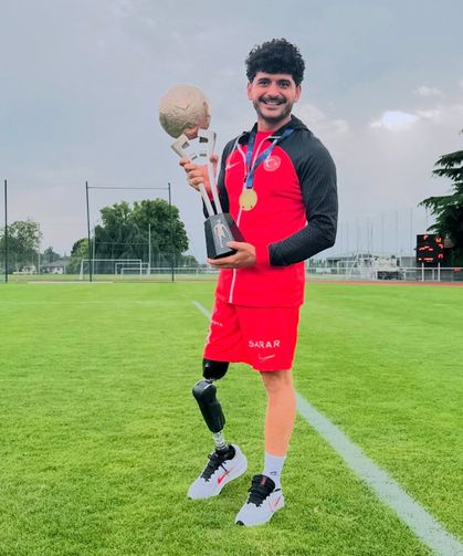 'Ampute Messi', bedensel engellilere ilham oldu