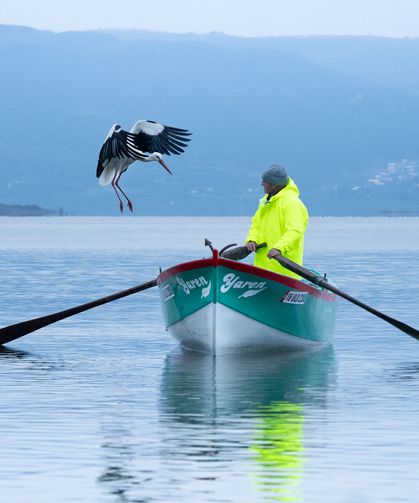 Yaren Leylek ile Adem Amca, 15'inci kez buluştu; gelen Nazlı değil, Yaren’miş