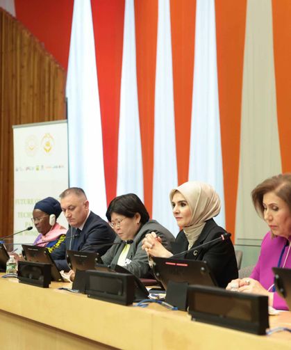 Bakan Göktaş: Çatışmalar ve insani krizler, kadınlar ve kız çocuklarını orantısız biçimde etkiliyor