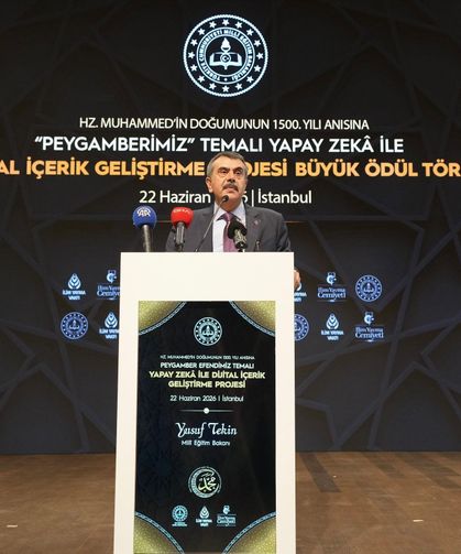 Bakan Tekin: Türkiye Yüzyılı Maarif Modeli programlarının odağına iyi insan olmayı yerleştirdik