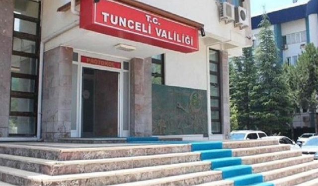 Tunceli Valiliği'nden ‘Evrak’ Açıklaması