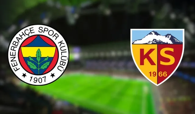 Fenerbahçe'nin Kayserispor İlk 11'i Belli Oldu!