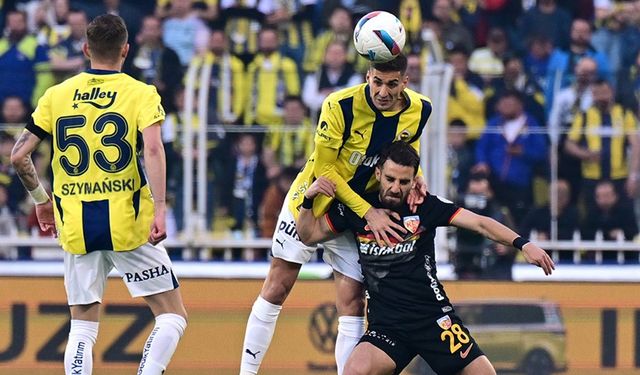 Fenerbahçe, Şampiyonluk Yarışında Ağır Darbe Aldı: Galatasaray'ın 5 Puan Gerisinde