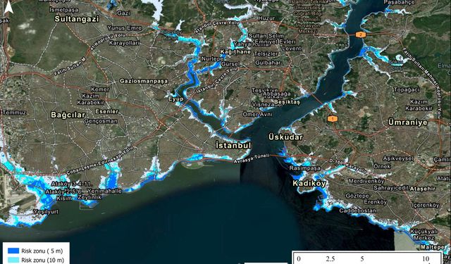 İstanbul ve Marmara Kıyılarındaki Tsunami Risk Alanları Belirlendi