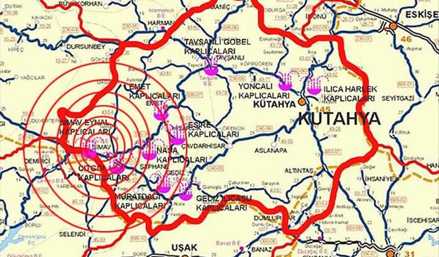 Kütahya'da Art Arda Depremler! Beşik Gibi Sallanıyor