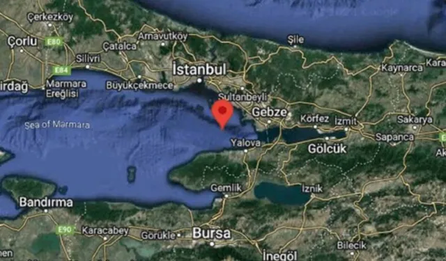 Son Dakika... Marmara Denizi'nde Deprem!