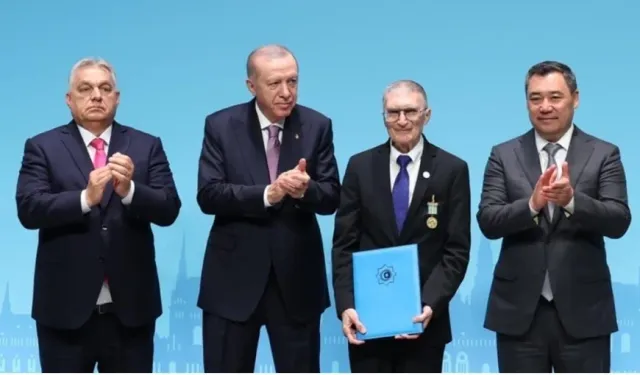 Aziz Sancar'a Ali Şir Nevai Ödülü Verildi