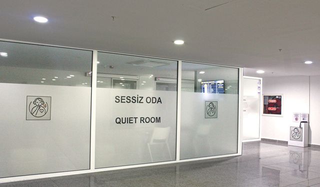 İzmir Adnan Menderes’te ‘Sessiz Oda’ Hizmete Açıldı