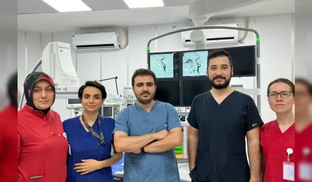 Kastamonu'da Felç Riskine Karşı Şah Damarı Stent Tedavisi Başladı