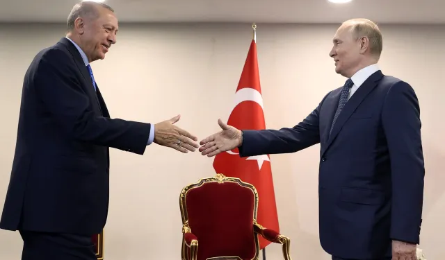 CB Erdoğan, Putin İle Bir Araya Geldi