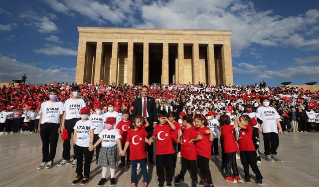 Anıtkabir’e LÖSEV'den 100 Bin Kişilik Ziyaret