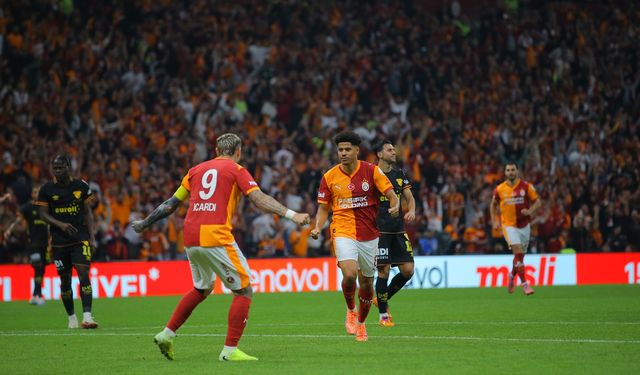 Galatasaray, Göztepe engelini 3-1'lik skorla aştı
