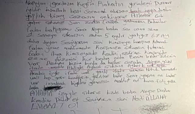 Minguzzi Davasında Tutuklu Sanığa Gönderilen Mektup Delil Olarak Dosyaya Girdi
